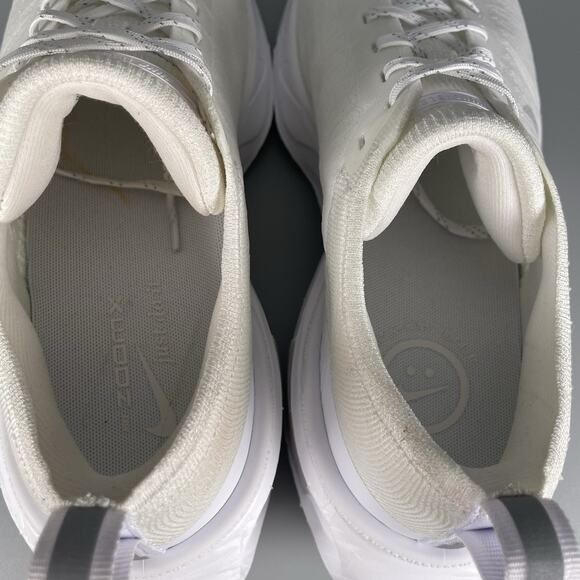 Nike ZoomX Invincible Run FK 3 Women’s 9.5 White Photon Dust Athletic Sneakers - Picture 8 of 9